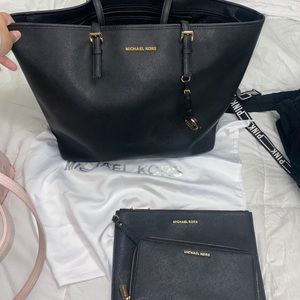 Michael Kors Jet Set with wallet and catch all